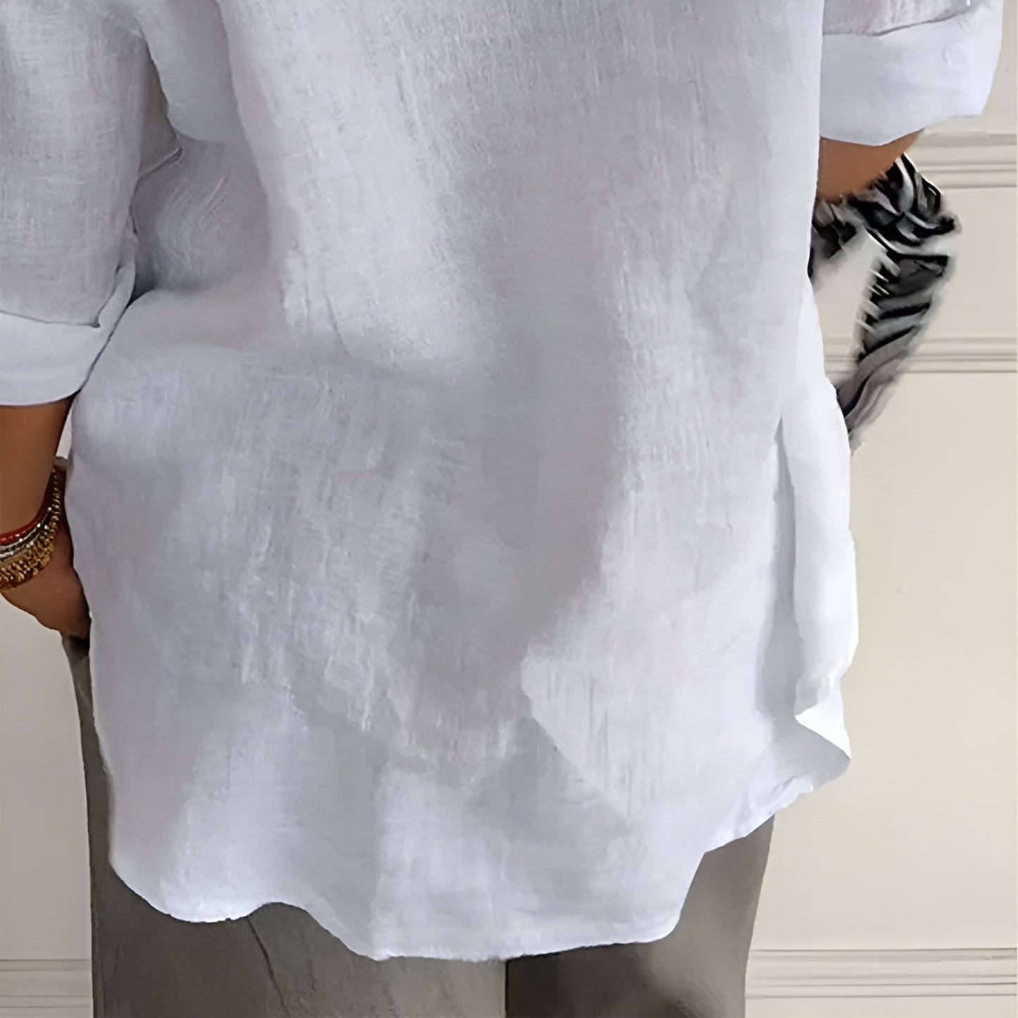 Anita™ | Chemise élégante en lin (50 % de réduction)