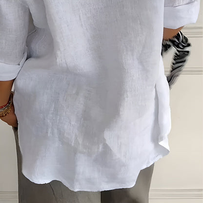 Anita™ | Chemise élégante en lin (50 % de réduction)