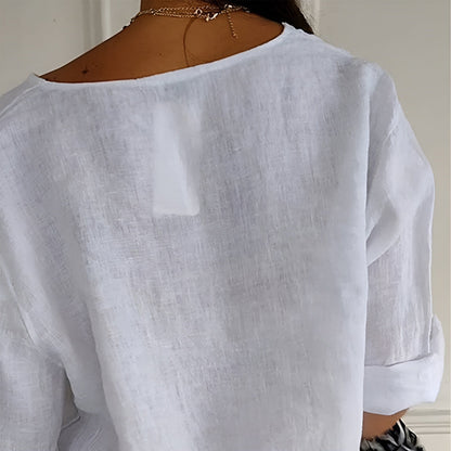 Anita™ | Chemise élégante en lin (50 % de réduction)